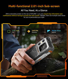 Blackview <span class=keywords><strong>Xplore</strong></span> 1 Smartphone Robuste 12+256 Go Android 15 Télécommande Infrarouge 20000 mAh Vision Nocturne Caméra Principale 64 Mpx Mobile Blackview - Product Image 5