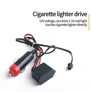 Bande lumineuse <span class=keywords><strong>LED</strong></span> pour voiture, 3M 5M EL Cold Line, décoration de voiture, éclairage intérieur, accessoires, lumière ambiante - Product Image 3