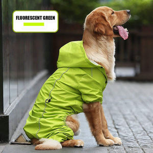 Impermeabili per Cani Ecologici con Logo Personalizzato per Bassotto/Whippet/Greyhound - Stagione Autunnale Taglia XXL Design Moderno - Product Image 1