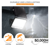 Nuevo Reflector LED SMD2835 para Exteriores con Control Remoto, Alimentado por Energía Solar, para Estadios, 2026