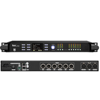 PA836N Système de sonorisation numérique professionnel de haute qualité FIR Dante 3 entrées 6 sorties avec AES