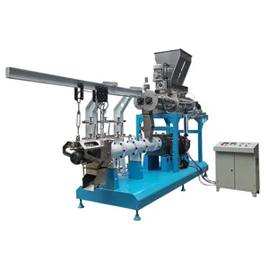 Professional Fish Feed Machine Supplier Drum Dryer Flake Fish Feed Making Machine