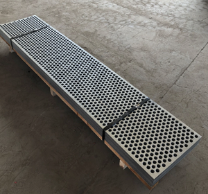 แผ่นโลหะเจาะรูตาข่ายแบบเจาะรูเจาะรูเจาะ SS304พื้นผิวตาข่ายเจาะรูแบบเจาะรู - Product Image 3