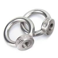 Écrou de levage ovale fileté en acier inoxydable 304 316 DIN582 M3 M4 M5 M6 en forme d'anneau
