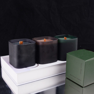 Scented <b>Candles</b> Rectangular Soy Wax Minimalist Aromatherapy Gift <b>Set</b> - Product Image 1