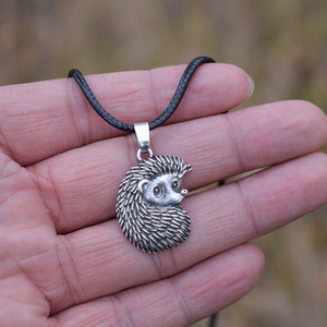 SanLan Collana con Ciondolo a Forma di Riccio in Rame e Diamanti, Piccolo e Carino Regalo di Compleanno per la Fidanzata - Product Image 5