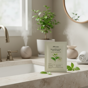 Mascarilla Facial JMsolution Relief de Corea del Sur, con Extracto de Árbol de Té, Suave, Hidratante y Calmante - Product Image 3
