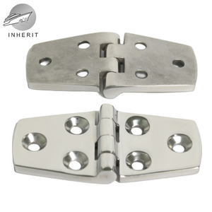 Bisagra de Puerta de Acero Inoxidable 38x76x4mm, Seis Orificios, Grado Marino, Engrosada y Pulida para Reparación y Reemplazo - Product Image 4