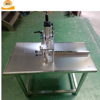 Machine à fabriquer du savon, machine à couper les pains de savon, machine à couper le savon artisanal automatique avec table
