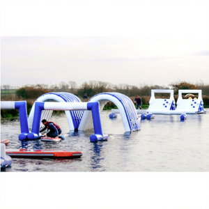Parc aquatique Challenge SUP Ninja Warrior, obstacles flottants gonflables pour le paddle board - Product Image 1