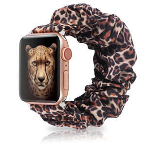Bracelet de remplacement de poignet en tissu élastique Chouchous colorés Bracelet Bracelet de montre pour <span class=keywords><strong>Apple</strong></span> iWatch Series - Product Image 1