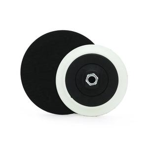 Pulido King Almohadilla de respaldo de 5 pulgadas para pulir Almohadilla de respaldo de plástico de color blanco Almohadilla de respaldo de lijado de detalles automáticos - Product Image 1