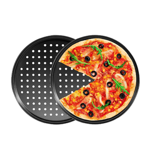<span class=keywords><strong>Teglia</strong></span> per <span class=keywords><strong>Pizza</strong></span> <span class=keywords><strong>in</strong></span> acciaio al carbonio <span class=keywords><strong>teglia</strong></span> per <span class=keywords><strong>Pizza</strong></span> perforata antiaderente per <span class=keywords><strong>forno</strong></span> intelligente - Product Image 2