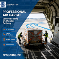Transport Aérien Chine vers Espagne/France/Allemagne Service Porte-à-Porte Air+Camion DDP Express Fret ZS LOGISTICS Assurance Support 24/7