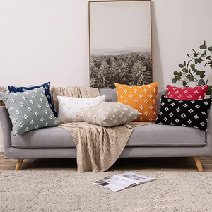 American Little Flower Vintage 45x45 puro cotone ricamato copricuscini per soggiorno - Product Image 4