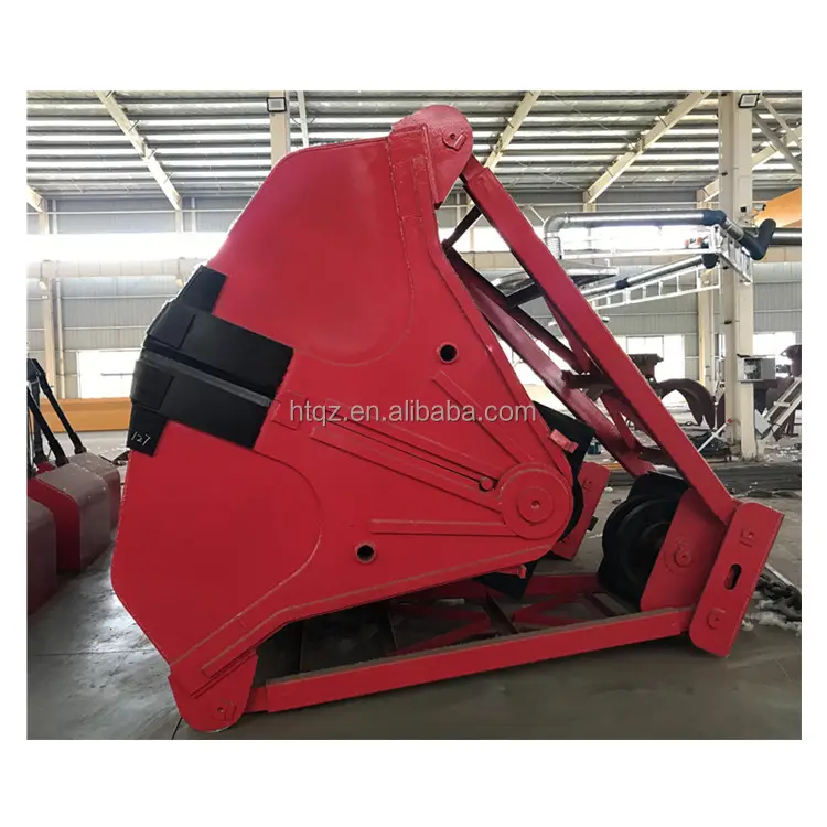 5 CBM mechanical rope grapple clamshell grab for crane and excavator