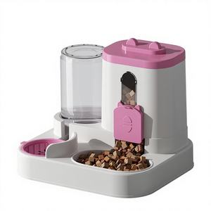 Nuevo Comedero Automático para Gatos, Tazón para <span class=keywords><strong>Perros</strong></span>, Tazón para Mascotas, Dispensador de Agua Dos en Uno, Tazón para Gatos, Suministros para Mascotas, Transfronterizo - Product Image 1