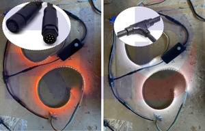 M12 4pin nữ <span class=keywords><strong>4</strong></span>-<span class=keywords><strong>pin</strong></span> nam vít cáp chống thấm nước và FEM 5pin dây để kết nối cáp - Product Image 3