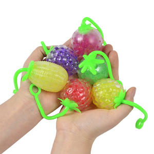 CHENXI Jelly Yo-Yo Fruit Stress Relief <b>Ball</b> TPR Stretch <b>Squeeze</b> Water Bead Sticky Hands yoyo <b>Ball</b> <b>Squeeze</b> Toy - Product Image 1