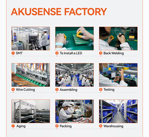 AKUSENSE ESB-B30N IP67 Background suppression diffuse reflection NPN open collector Square Photoelectnc Sensor - Product Image 5