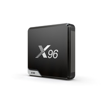 TV BOX Original X96 de Fábrica, Amlogic S905A, Android 14, 2T2R WIFI 6, 4K, Android TV Box, Bluetooth, Control Remoto con Función de Aprendizaje