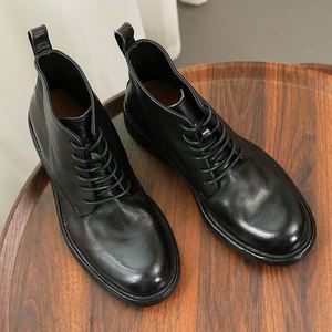 Chaussures Oxford décontractées pour hommes en cuir véritable de haute qualité, élégantes, respirantes, pour mariage, fête ou bureau - Product Image 5