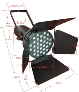 Projecteur LED Trèfle 300W le plus récent 2026, <span class=keywords><strong>31</strong></span> LED Blanc Froid 6000K, Haute Puissance, Métal, IP44, Éclairage de Scène, pour Salons Automobiles et Expositions - Product Image 4