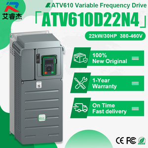 ไดรฟ์ปรับความถี่ Schneider ATV610D22N4 รุ่นใหม่ของแท้ 22 กิโลวัตต์ 30 แรงม้า 380-460 โวลต์ AC สำหรับมอเตอร์สายพานลำเลียง ระบบจ่ายน้ำ - Product Image 1