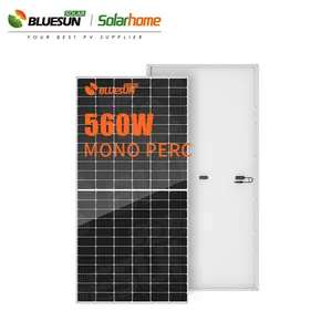 블루썬 태양광 시스템 30kw 54.2kwh 경쟁력 있는 가격의 주택용 하이브리드 에너지 태양광 시스템