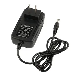 LED Driver Power Supply 12V 2A 24W Transformer Wall Mount AC DC Power Adapter with Wall Plug DC 5.5*2.5mm