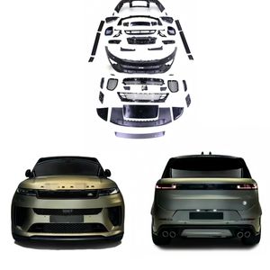 طقم هيكل SV لتعديل سيارات رينج روفر سبورت L461 موديلات 2023 2024 2025، يتضمن مصد أمامي وخلفي، وتنانير جانبية، وشبكات رئيسية، وأطراف عوادم - Product Image 1