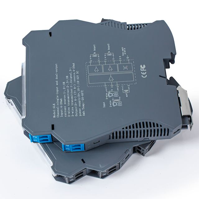 Qidian GLK Signal Isolator 4-20mA to 0-10V 0-5V 1-5V 1 in 1 Out RS485 DC24V Optocoupler Technology Industrial Automation