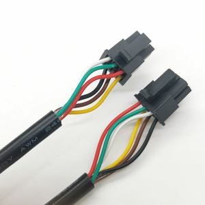 PSU8ピン編組チューブATXエクステンション-ブラックケーブル1〜2 - Product Image 5