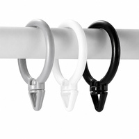Anneau de suspension universel pour rideau, épaissi, anneau circulaire, anneau de traction, accessoires, anneau à crochet, lisse et silencieux