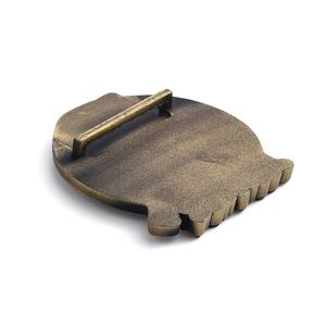 Periférico de Juego Especial para Niños, Placa de Identificación Metálica en Color Negro y Dorado con Grabado - Product Image 3