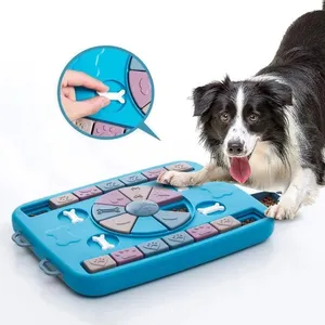 2023 कुत्ते पहेली खिलौने पिल्ला खाद्य इलाज मशीन खेलने खेल पालतू भूलभुलैया संवर्धन खिलौना इंटरैक्टिव धीमी फीडर के लिए छोटे मध्यम कुत्तों