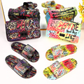purse and shoe sets 2021 new graffiti shoes matching sandals slides women bags and slippers purses and handbags