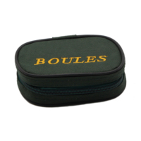 Mini jeu de boules de pétanque en métal, 6 pièces, avec sac de transport à fermeture éclair, jeu de plein air pour jardin et plage