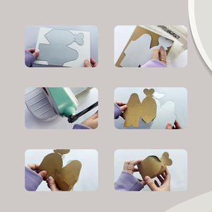 Gift <strong>Box</strong> Metal Cutting <strong>Dies</strong> Scrapbooking <strong>Dies</strong> for DIY Present Packing Candy <strong>Box</strong> Making for Friend Family Kids - Product Image 6