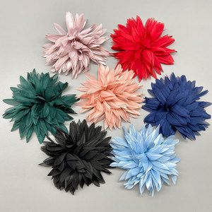 Flor de Chifón Hecha a Mano de 11cm, Decoración Artesanal de Tela para Zapatos, Sombreros, Ropa y Accesorios, Primavera 2024, Origen Jinhua - Product Image 1