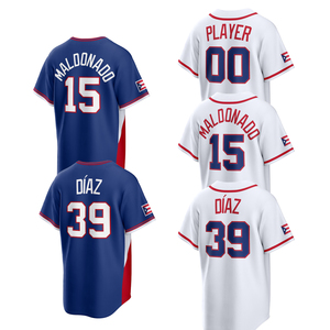 Maillots de baseball personnalisés 2026 de l'équipe de Porto Rico pour le World Baseball Classic – Tenues de stade et de déplacement brodées et cousues - Product Image 1