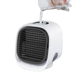 Refrigerador De Água Ventilador De Água DC USB Air Cooler Com 300ml Tanque De Água Ventilador De Mesa Portátil 5V Mini Refrigerador De Ar