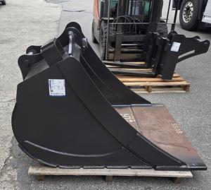 Cucharón de excavación Hardox Body Grading Bucket II, cucharón de acero mejorado resistente al desgaste para trabajos de excavación de alta demanda - Product Image 2