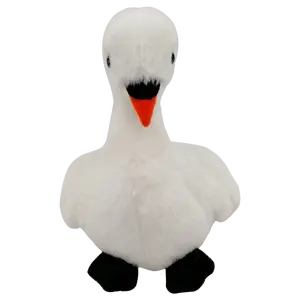 Benutzer definierte schöne Stofftier 5,5 Zoll H gefüllte Plüsch Fluffy Swan
