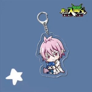 Mairimashita! <span class=keywords><strong>Iruma</strong></span>-kun Suzuki <span class=keywords><strong>Iruma</strong></span> Clara Valac Azazel Ameri Anime Acrylique Figure Porte-clés Porte-clés Modèle Cadeaux Cosplay - Product Image 5