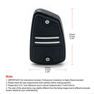 Cubierta de Pedal de Freno de Motocicleta para Honda Goldwing 1800 <span class=keywords><strong>F6B</strong></span> GL1800 2018 2019 2020 <span class=keywords><strong>2021</strong></span> Accesorios - Product Image 4