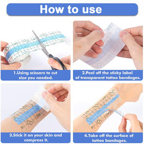 Perban luka PU bedah tetap balutan perban luka transparan sejuk 15cm x 5m - Product Image 5