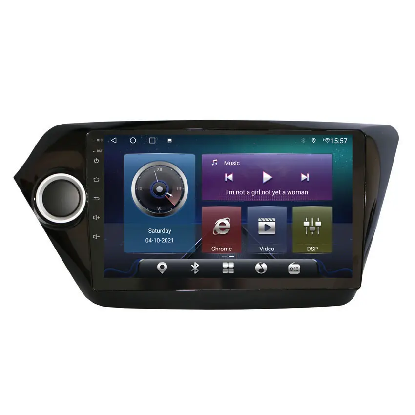 DSP 4G IPS אנדרואיד נגן מולטימדיה DVD לרכב עבור KIA K2 RIO 3 אוטומטי רדיו רכב GPS ניווט רדיו סטריאו אודיו