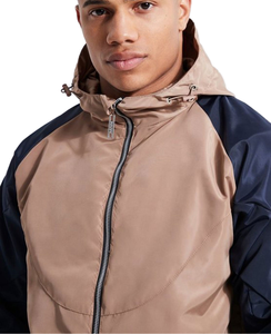 Chaqueta Safari de Color Sólido para Hombre, Talla Grande, Impermeable, con Cierre de Cremallera, Tela de Lona, Informal, para Invierno - Product Image 1