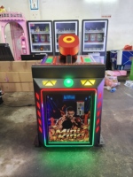 Machine de boxe à monnayeur, jeu de frappe avec testeur de force, affichage du score LED, équipement d'amusement pour salles d'arcade, fêtes foraines et carnavals